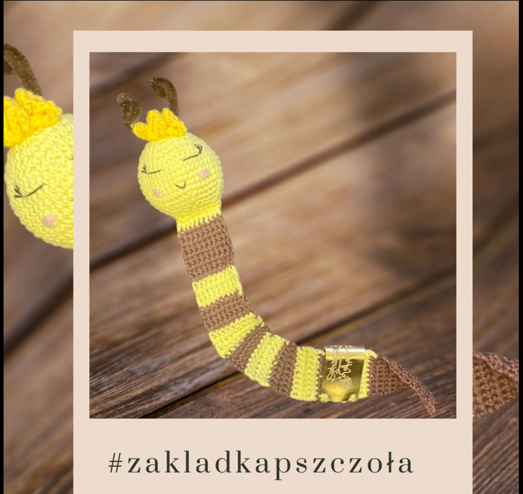 Pszczoła- zakładka do książki